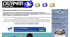 Desktop Screenshot of cazamar.com